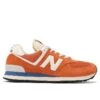 New Balance 574 Trainers In Orange For Unisex -New Balance Shop 208252620 1 orange