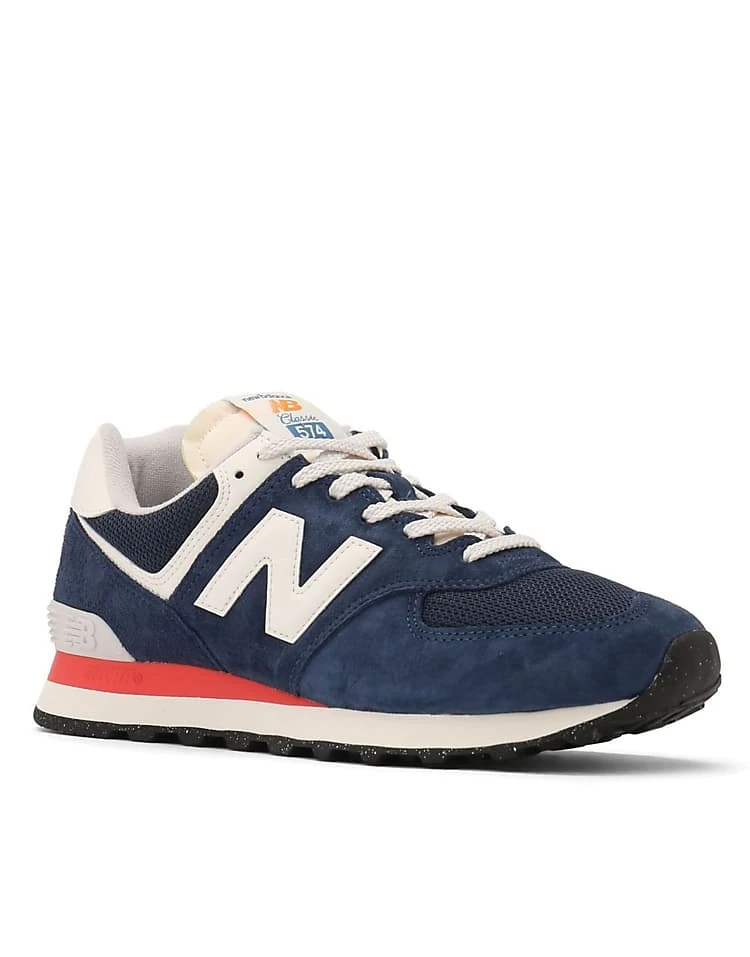 New Balance 574 Trainers In Blue For Unisex 4 New Balance 574 Trainers In Blue For Unisex - Image 2