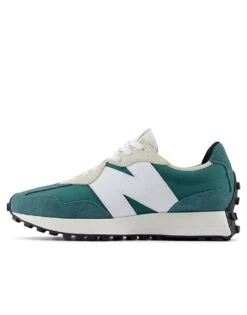 New Balance 327 Trainer Trainers In Green For Men -New Balance Shop 208253819 3