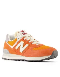 New Balance 574 Trainers In Red For Unisex -New Balance Shop 208322834 1 red 1