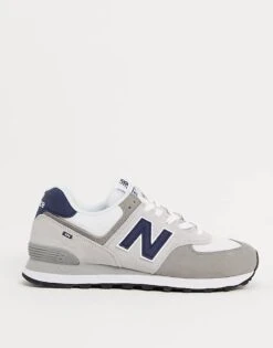 New Balance 574 Trainers In Light Grey Suede For Men Rain Cloud 11 New Balance 574 Trainers In Light Grey Suede For Men Rain Cloud -New Balance Shop 20960404 1 raincloud 1
