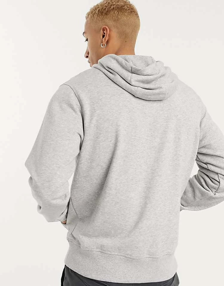 New Balance Large Logo Hoodie In Grey For Men 4 New Balance Large Logo Hoodie In Grey For Men - Image 2