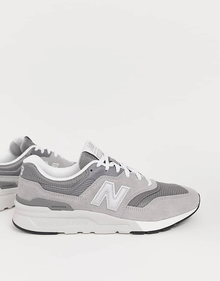 New Balance 997 Trainers In Triple Grey For Men 4 New Balance 997 Trainers In Triple Grey For Men - Image 2