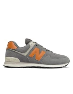 New Balance 574 Trainers In Grey And Orange For Unisex Grey/orange 11 New Balance 574 Trainers In Grey And Orange For Unisex Grey/orange -New Balance Shop 23705682 1 greyorange 1